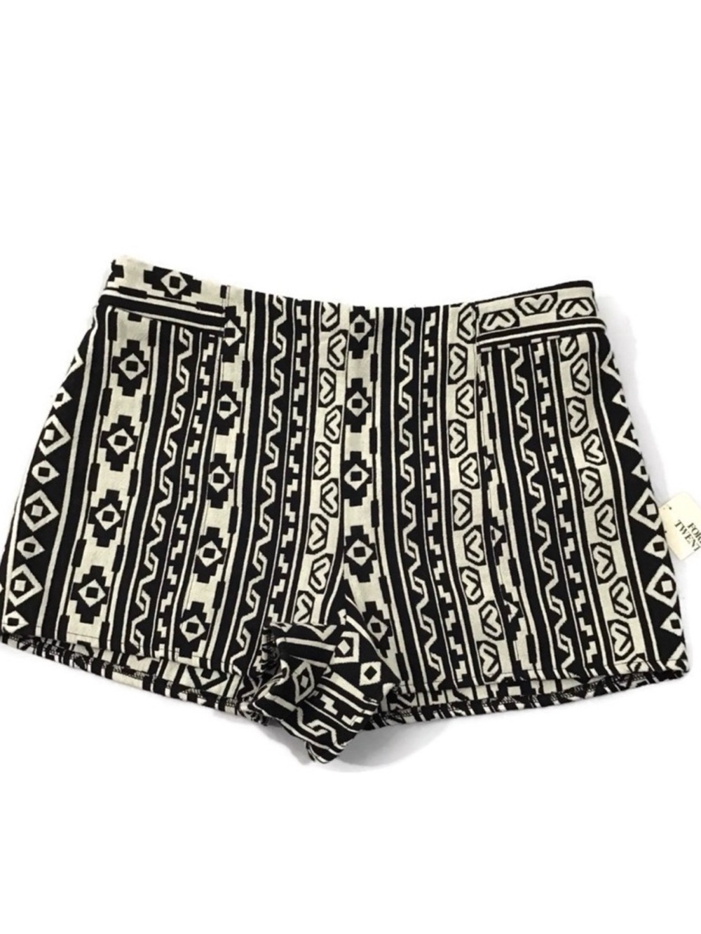 Forever21 High Waisted Woven Tribal Aztec Short shorts